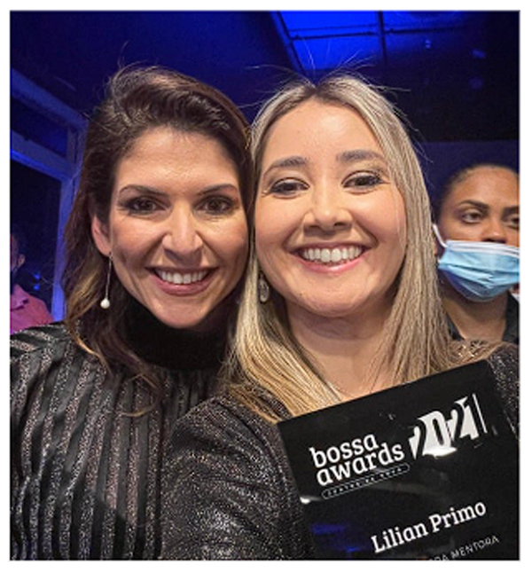 Imagem da mentora Lilian primo e convidados