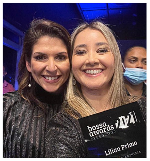 Imagem da mentora Lilian primo e convidados